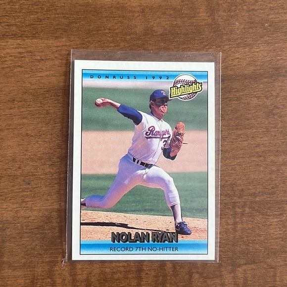 Donruss 1992 Nolan Ryan Lot Baseball MLB 8 cards Coca Cola Highlights - Picture 9 of 10